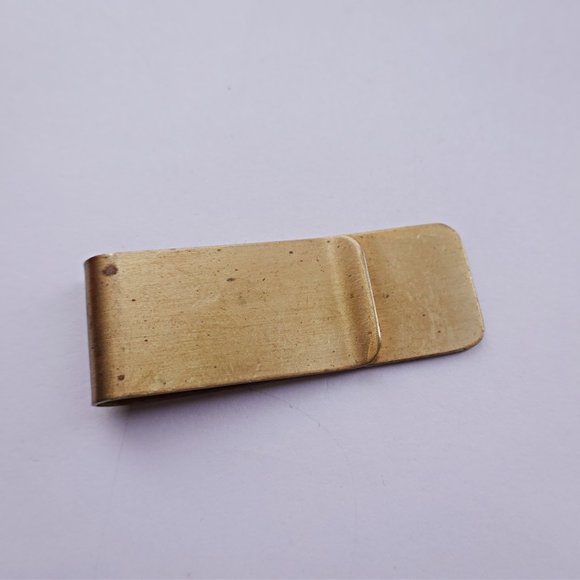 Inlay Wood Modernist Money Clip - Picture 2 of 2